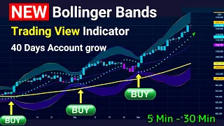 Bollinger Bands Strategy - Most Effective Tradingview Indicator For Scalping | Buy Sell Signal