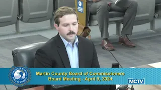 Board of County Commissioners Regular Meeting - Afternoon - April 9, 2024