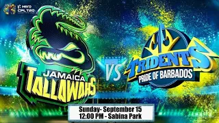 CPL 2019/ JAMAICA Vs BARBADOS/ Match -12/ September 15