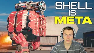 How Is This Possible? Shell Bot Is Actually Meta… Shell REBORN Into Tank | War Robots