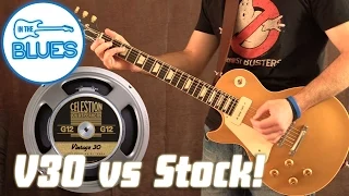 Celestion Vintage 30 vs Fender Eminence Stock Speaker