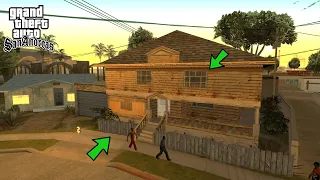 What's Inside CJ's House in GTA San Andreas? (Unlocked Doors)