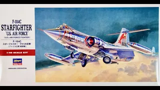 1/48 F-104C Starfighter Hasegawa review 'The Widdowmaker!'