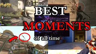 THIS VIDEO WILL GIVE YOU CHILLS!! MOST ICONIC CSGO MOMENTS of all time