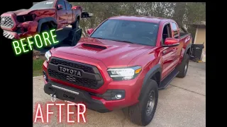 Complete crashed Tacoma Rebuild