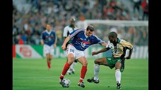 Zidane vs South Africa (1998 World Cup Passing Comp) Ambiance of Stade Velodrome