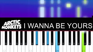 Arctic Monkeys - I Wanna Be Yours (Piano Tutorial)