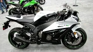 2014 Kawasaki Ninja ZX-10R Walkaround - 2013 NY Moto Show