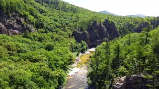 Водопад Дивный (река Милоградовка)2020