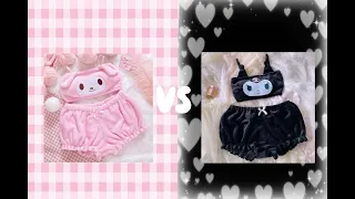 kuromi vs my melody! ♡ || which side is better?