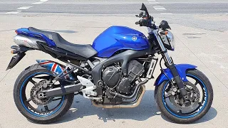 Rodolfinho da Z- Testando Yamaha FZ6 N 2008.