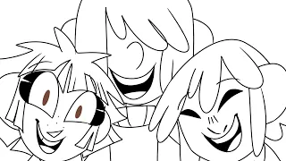 Siblings Animatic-Undertale/Deltarune KFC Trio