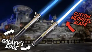 Star Wars Galaxy's Edge Custom Neopixel Lightsaber Blade!