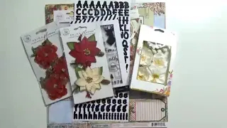 Unboxing December Limited Edition Kit from My Creative Scrapbook