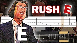 RUSH E (Sheet Music Boss) but... it's a Guitar tutorial (TAB)