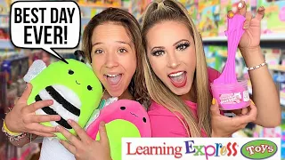 We Bought EVERY New FIDGET, SLIME, & SQUISHMALLOW at LEARNING EXPRESS! 😱🤑