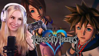 NON GAMER PLAYS KINGDOM HEARTS FOR THE FIRST TIME!! PART 1