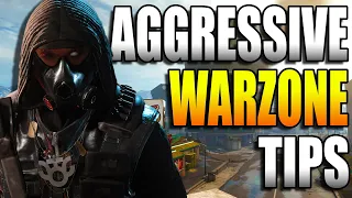 Warzone AGGRESSIVE Tips! Get BETTER at WARZONE! Warzone Tips! (Warzone Training)