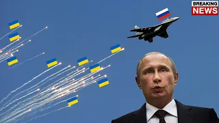 4 MINUTES AGO! The Ukrainian Air Force Destroyed 293 Russian Fighter Jets!