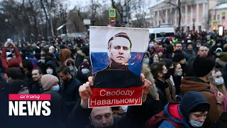 Thousands of people arrested for demanding Navalny's release