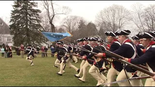 The Old Guard Drill Display in Lexington, Patriot's Day 2018