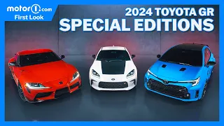 2024 Toyota GR86 Trueno, GR Supra 45th Anniversary & GR Corolla Circuit Edition: First Look Debut