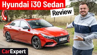 Hyundai Elantra/i30 Sedan N-Line 2021 review: A warm sedan that looks good!