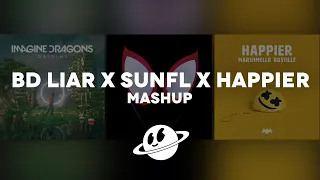 Bad Liar x Happier x Sunflower [Mashup] - Imagine Dragons, Marshmello, Post Malone & More!