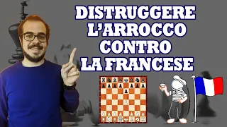 DISTRUGGERE L'ARROCCO CONTRO LA DIFESA FRANCESE | SCACCHISTAMATTO GUIDA