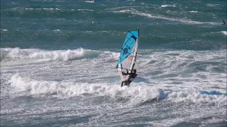 Windsurf in slow motion: Loick Lesauvage's tacks and jibes