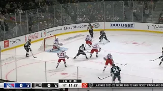 NY Rangers vs LA Kings. Game highlights. January 10, 2022