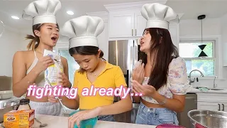 Baking a cake WITHOUT a recipe | COOKING COMPETITION!