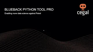 Data Science Workshop - Blueback Python Tool Pro by Sebastian Grebe