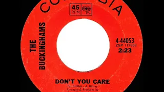 1967 HITS ARCHIVE: Don’t You Care - Buckinghams (mono 45)