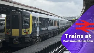 Trains at Portsmouth Harbour. 15/05/2024 & 16/05/2024