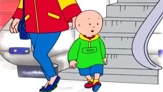 Caillou and the Subway Station | Caillou Cartoon