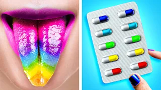 Pill Lipstick?💊 How To Sneak Makeup Into Hospital! *Hilarious Food Sneaking Ideas* by ArtTool!