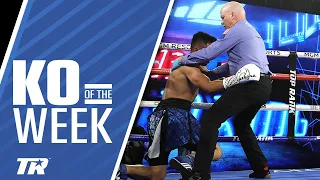 Janibek Sends Coria TO THE DIRT | KO OF THE WEEK | Janibek Goes to Unify Belts Oct. 14