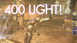 0 to 400 light | DESTINY POWERLEVEL | Age of Triumph