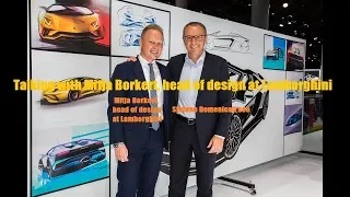 Talking with Mitja Borkert, head of design at Lamborghini