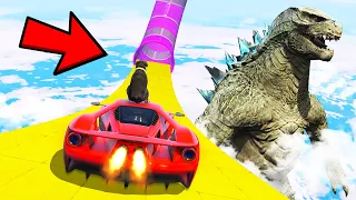 GTA 5: OH MY GODZILLA!!! (ft. CHOP & BOB)