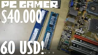 PC Gamer de $40000(CLP) pesos ($60USD) (PC ULTRA ECONOMICO)
