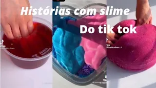 HISTÓRIAS COM SLIME DE 1 HORA🧚‍♀️//Gih_slimee