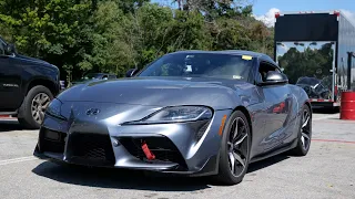 Hot laps in Toyota GR Supra | Summit Point Race Way