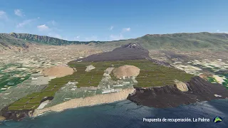 Propuesta para la recuperación de los suelos agrarios arrasados por la lava en La Palma.
