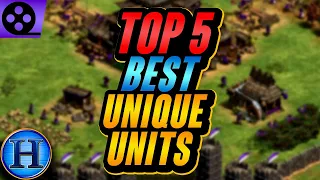 Top 5 Best Unique Units In AoE2