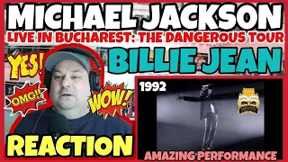 THE BEST BILLIE JEAN PERFORMANCE EVER.?⭐Michael Jackson⭐ Reaction🔥 Billie Jean 🔥Bucharest 1992🔥