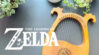 Song of Storms x Zelda's Lullaby | Lyre Harp Tutorial (with notes)