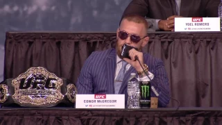 Full UFC 205 press conference   Alvarez vs  McGregor