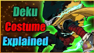 Deku Hero Costume Explained |My Hero Academia Deep Dive